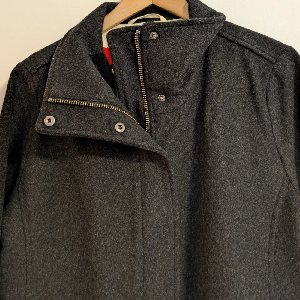 Pendleton Wool Pea Coat Jacket Womens Medium Blue - Picture 5 of 12